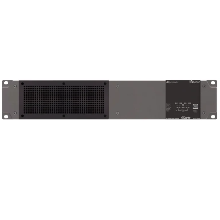 Dbtechnologies Ia3204 D เพาเวอร์แอมป์ 4 แชนแนล รองรับ Dante