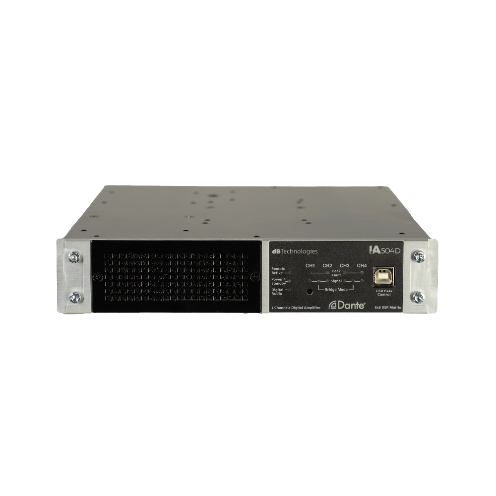 Dbtechnologies Ia504 D เพาเวอร์แอมป์ 4 แชนแนล รองรับ Dante Dbtechnologies Ia504 D เพาเวอร์แอมป์ 4 แชนแนล รองรับ Dante
