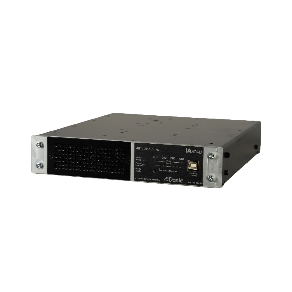 Dbtechnologies Ia504 D เพาเวอร์แอมป์ 4 แชนแนล รองรับ Dante Dbtechnologies Ia504 D เพาเวอร์แอมป์ 4 แชนแนล รองรับ Dante