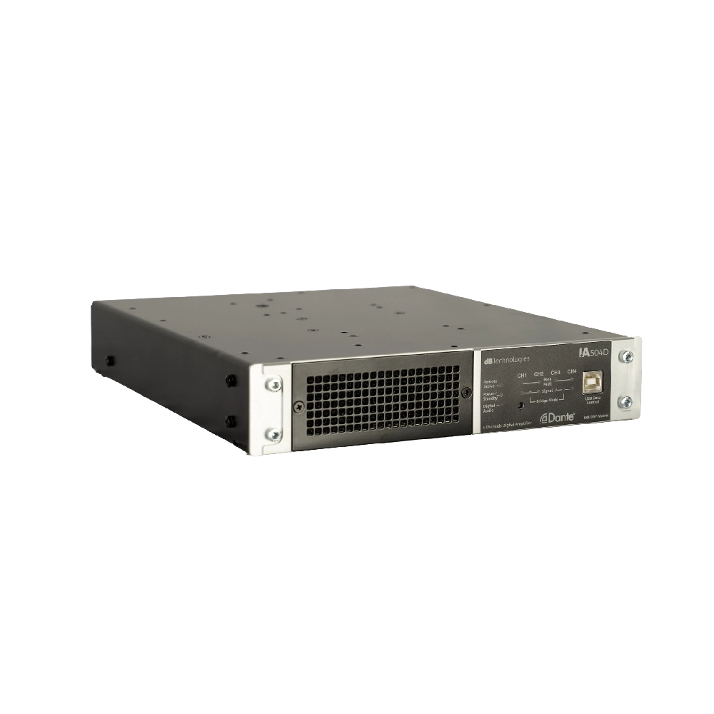 Dbtechnologies Ia504 D เพาเวอร์แอมป์ 4 แชนแนล รองรับ Dante Dbtechnologies Ia504 D เพาเวอร์แอมป์ 4 แชนแนล รองรับ Dante