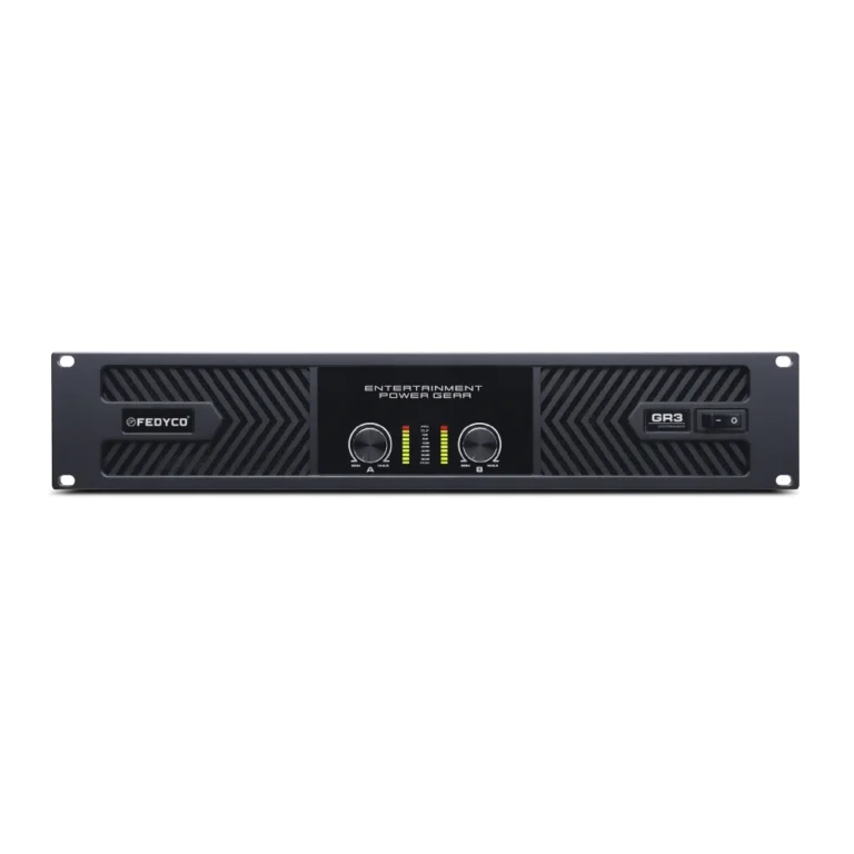 Fedyco Gr3b เพาเวอร์แอมป์ 2 ชาแนล 2x200w ที่ 8 โอห์ม
