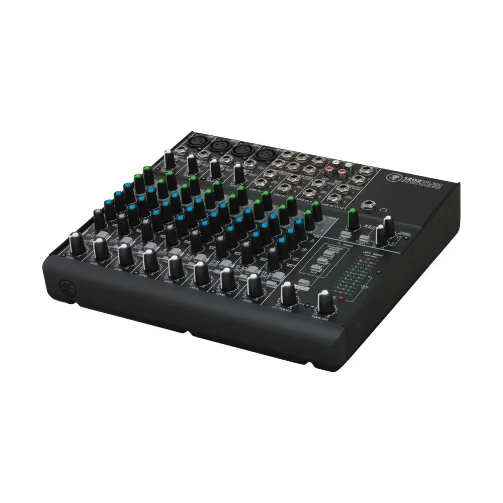 Mackie 1202vlz4 มิกเซอร์ 12 ช่อง Analog Mixer พร้อม Onyx Mic Preamps สำหรับสตูดิโอและงานแสดงสด Mackie 1202vlz4 มิกเซอร์ 12 ช่อง Analog Mixer พร้อม Onyx Mic Preamps สำหรับสตูดิโอและงานแสดงสด