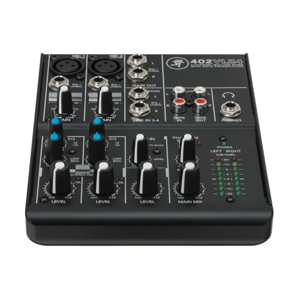 Mackie 402vlz4 4-Channel Ultra-Compact Analog Mixer มิกเซอร์อนาล็อก 4 ช่อง Mackie 402vlz4 4-Channel Ultra-Compact Analog Mixer มิกเซอร์อนาล็อก 4 ช่อง