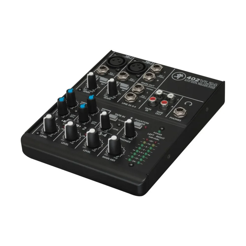 Mackie 402vlz4 4-Channel Ultra-Compact Analog Mixer มิกเซอร์อนาล็อก 4 ช่อง Mackie 402vlz4 4-Channel Ultra-Compact Analog Mixer มิกเซอร์อนาล็อก 4 ช่อง