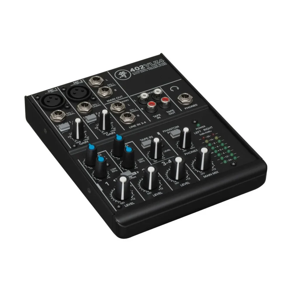 Mackie 402vlz4 4-Channel Ultra-Compact Analog Mixer มิกเซอร์อนาล็อก 4 ช่อง Mackie 402vlz4 4-Channel Ultra-Compact Analog Mixer มิกเซอร์อนาล็อก 4 ช่อง