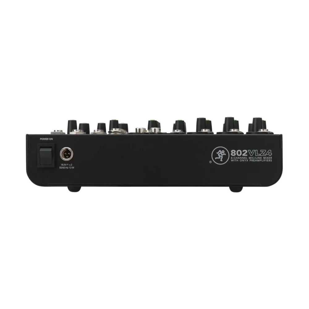 Mackie 802vlz4 มิกเซอร์ 8 ช่อง Analog Mixer พร้อม Onyx Mic Preamps สำหรับสตูดิโอและงานแสดงสด Mackie 802vlz4 มิกเซอร์ 8 ช่อง Analog Mixer พร้อม Onyx Mic Preamps สำหรับสตูดิโอและงานแสดงสด