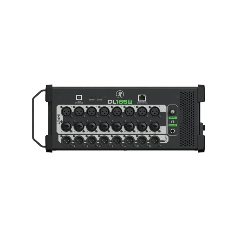 Mackie Dl16se ดิจิทัลมิกเซอร์ 16 ช่อง Wireless Digital Mixer สำหรับสตูดิโอและงานแสดงสด