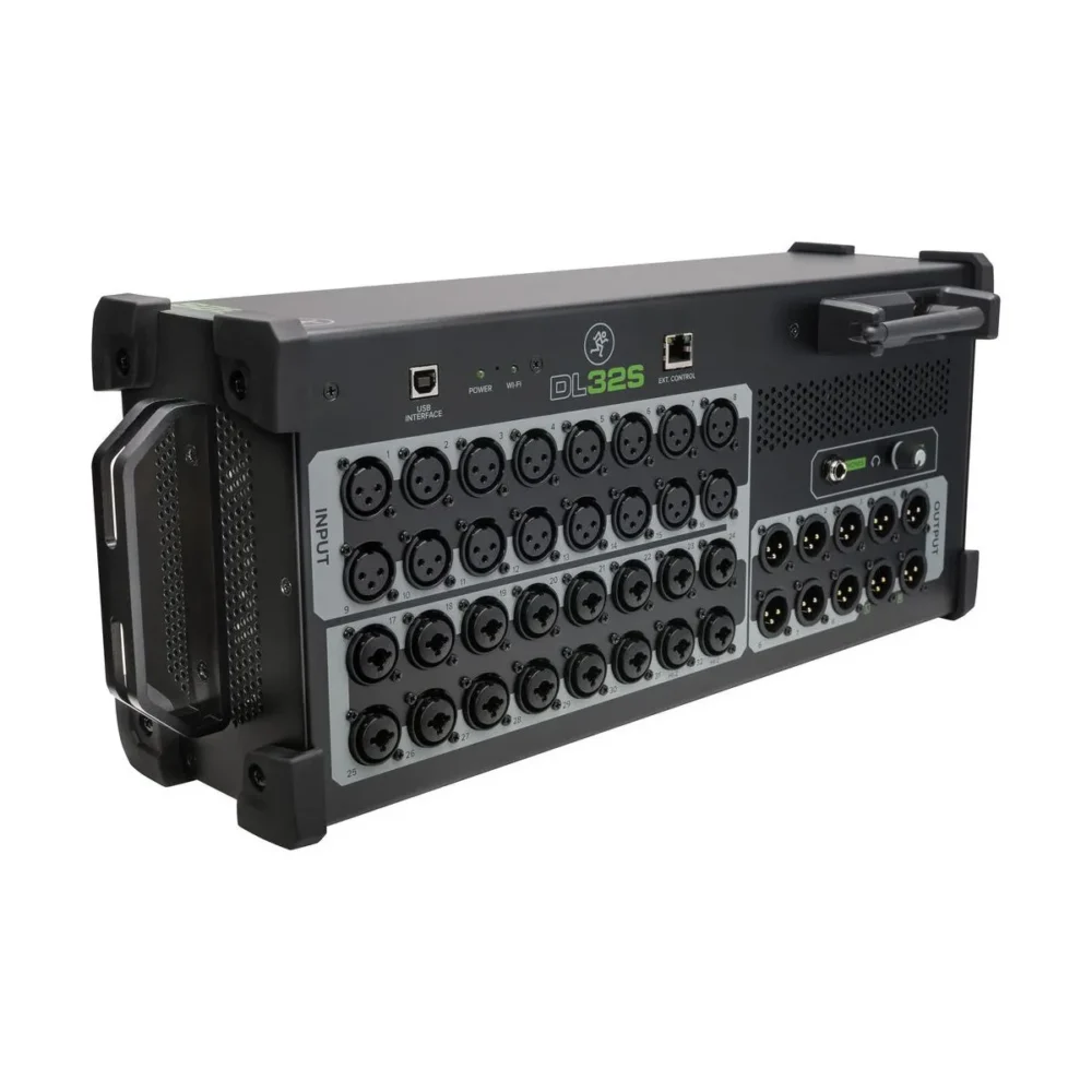Mackie Dl32s ดิจิทัลมิกเซอร์ 32 ช่อง Wireless Digital Mixer สำหรับสตูดิโอและงานแสดงสด Mackie Dl32s ดิจิทัลมิกเซอร์ 32 ช่อง Wireless Digital Mixer สำหรับสตูดิโอและงานแสดงสด