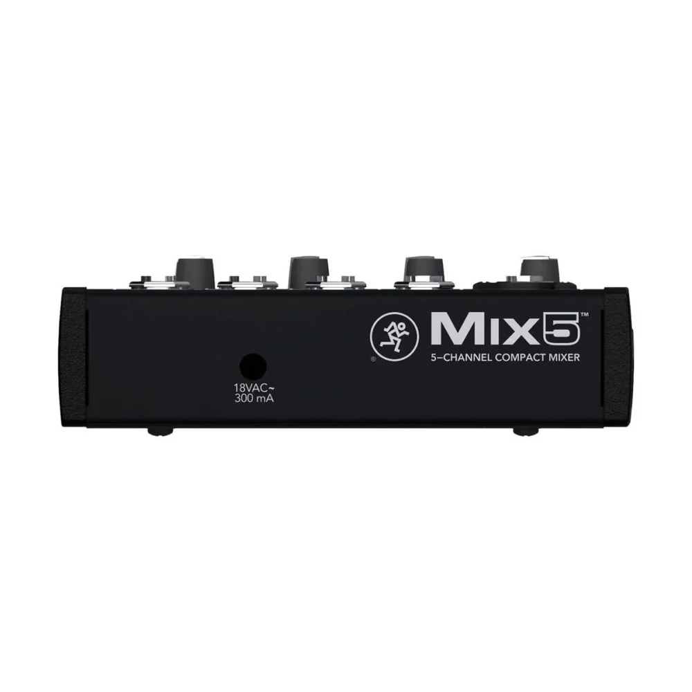 Mackie Mix5 มิกเซอร์ 5 ช่อง Compact Analog Mixer สำหรับสตูดิโอ พอดแคสต์ และงานแสดงสด Mackie Mix5 มิกเซอร์ 5 ช่อง Compact Analog Mixer สำหรับสตูดิโอ พอดแคสต์ และงานแสดงสด