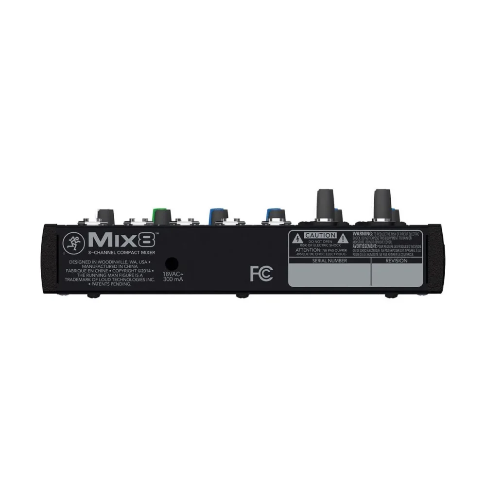 Mackie Mix8 มิกเซอร์ 8 ช่อง Compact Analog Mixer สำหรับสตูดิโอ พอดแคสต์ และงานแสดงสด Mackie Mix8 มิกเซอร์ 8 ช่อง Compact Analog Mixer สำหรับสตูดิโอ พอดแคสต์ และงานแสดงสด