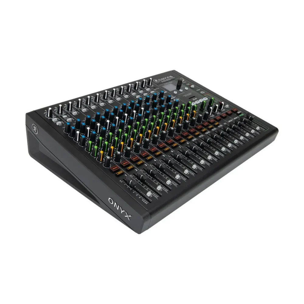 Mackie Onyx16 มิกเซอร์ 16 ช่อง Analog Mixer พร้อม Usb Multitrack Recording สำหรับสตูดิโอ ไลฟ์สตรีม และ Podcast Mackie Onyx16 มิกเซอร์ 16 ช่อง Analog Mixer พร้อม Usb Multitrack Recording สำหรับสตูดิโอ ไลฟ์สตรีม และ Podcast