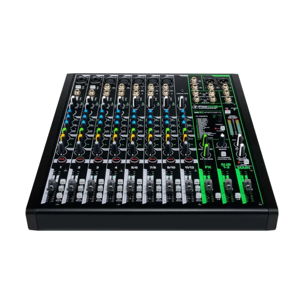 Mackie Profx12v3 มิกเซอร์ 12 ช่อง Professional Effects Mixer พร้อม Usb Recording สำหรับสตูดิโอ ไลฟ์สตรีม และงานแสดงสด Mackie Profx12v3 มิกเซอร์ 12 ช่อง Professional Effects Mixer พร้อม Usb Recording สำหรับสตูดิโอ ไลฟ์สตรีม และงานแสดงสด