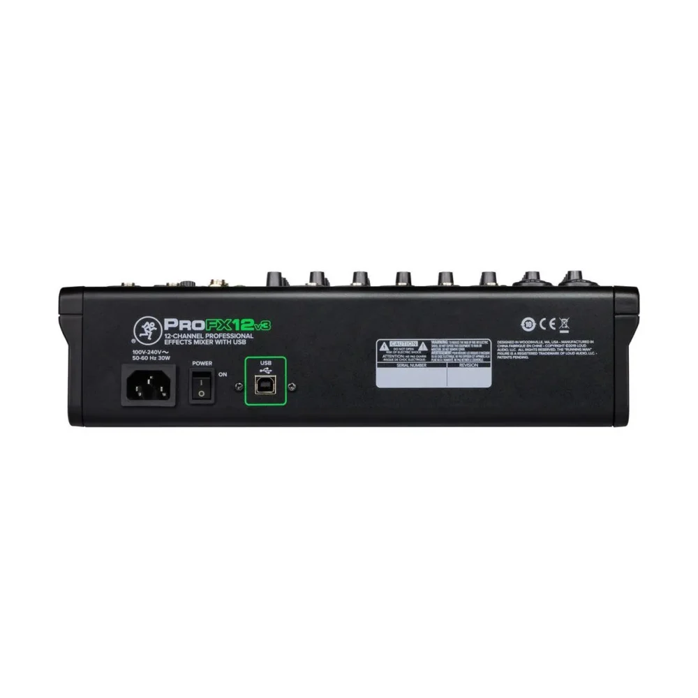 Mackie Profx12v3 มิกเซอร์ 12 ช่อง Professional Effects Mixer พร้อม Usb Recording สำหรับสตูดิโอ ไลฟ์สตรีม และงานแสดงสด Mackie Profx12v3 มิกเซอร์ 12 ช่อง Professional Effects Mixer พร้อม Usb Recording สำหรับสตูดิโอ ไลฟ์สตรีม และงานแสดงสด