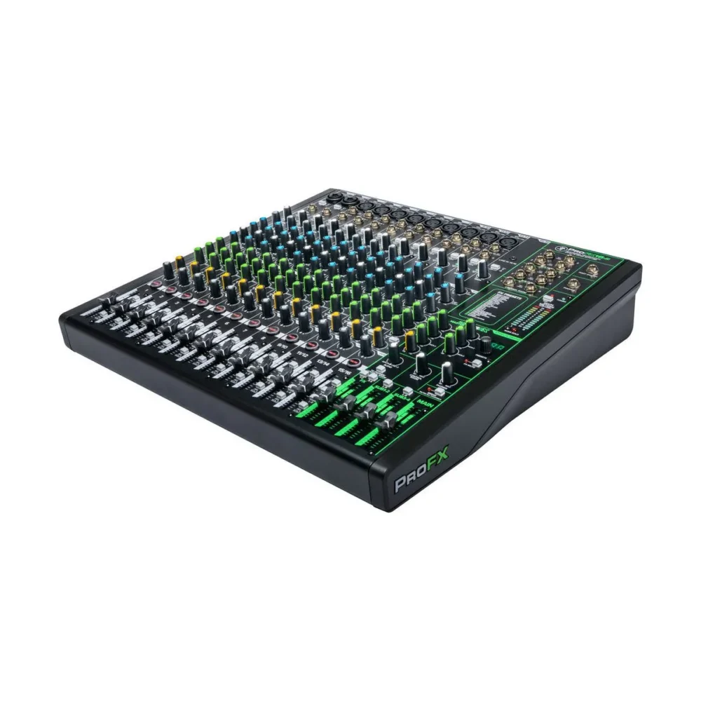 Mackie Profx16v3 มิกเซอร์ 16 ช่อง Professional Effects Mixer พร้อม Usb Recording สำหรับสตูดิโอ ไลฟ์สตรีม และงานแสดงสด Mackie Profx16v3 มิกเซอร์ 16 ช่อง Professional Effects Mixer พร้อม Usb Recording สำหรับสตูดิโอ ไลฟ์สตรีม และงานแสดงสด