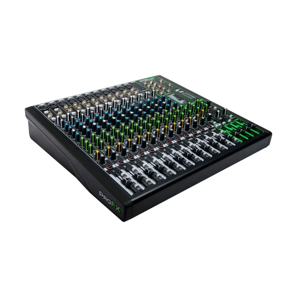 Mackie Profx16v3 มิกเซอร์ 16 ช่อง Professional Effects Mixer พร้อม Usb Recording สำหรับสตูดิโอ ไลฟ์สตรีม และงานแสดงสด Mackie Profx16v3 มิกเซอร์ 16 ช่อง Professional Effects Mixer พร้อม Usb Recording สำหรับสตูดิโอ ไลฟ์สตรีม และงานแสดงสด