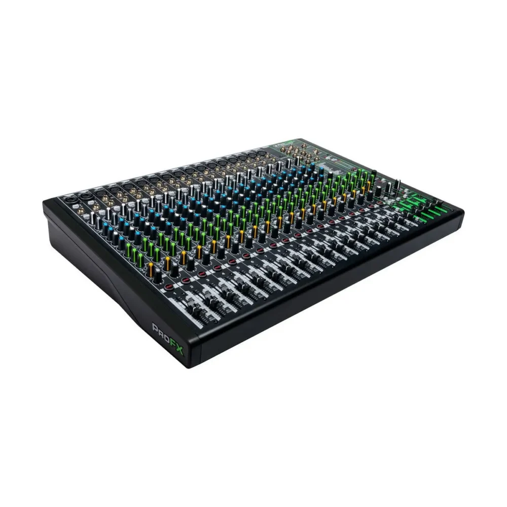 Mackie Profx22v3 มิกเซอร์ 22 ช่อง Professional Effects Mixer พร้อม Usb Recording สำหรับสตูดิโอ ไลฟ์สตรีม และงานแสดงสด Mackie Profx22v3 มิกเซอร์ 22 ช่อง Professional Effects Mixer พร้อม Usb Recording สำหรับสตูดิโอ ไลฟ์สตรีม และงานแสดงสด