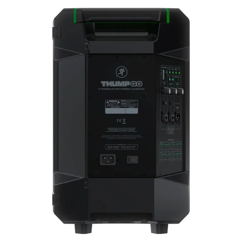 Mackie Thump Go ลำโพง Active Pa 8นิ้ว แบบแบตเตอรี่ พร้อม Bluetooth สำหรับงานพกพาและงานอีเวนต์ Mackie Thump Go ลำโพง Active Pa 8นิ้ว แบบแบตเตอรี่ พร้อม Bluetooth สำหรับงานพกพาและงานอีเวนต์