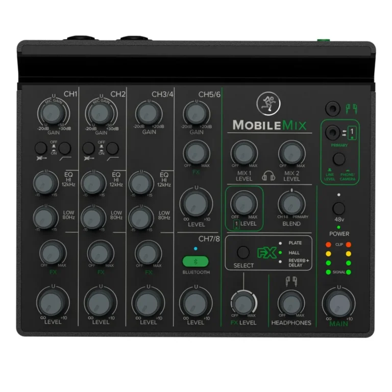 Mackie Mobilemix มิกเซอร์ 8 ช่อง Usb Powered Mixer แบบพกพา