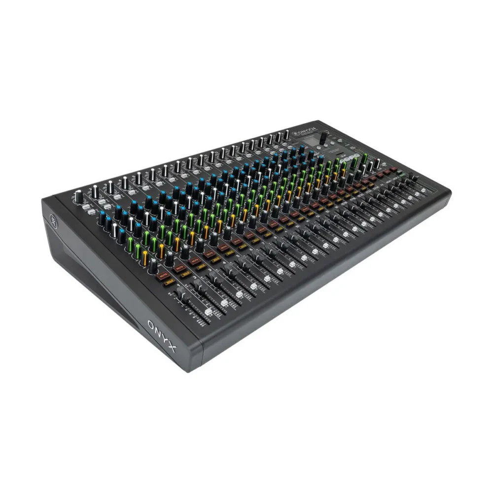 Mackie Onyx24 มิกเซอร์ 24 ช่อง Analog Mixer พร้อม Usb Multitrack Recording สำหรับสตูดิโอ ไลฟ์สตรีม และงานแสดงสด Mackie Onyx24 มิกเซอร์ 24 ช่อง Analog Mixer พร้อม Usb Multitrack Recording สำหรับสตูดิโอ ไลฟ์สตรีม และงานแสดงสด