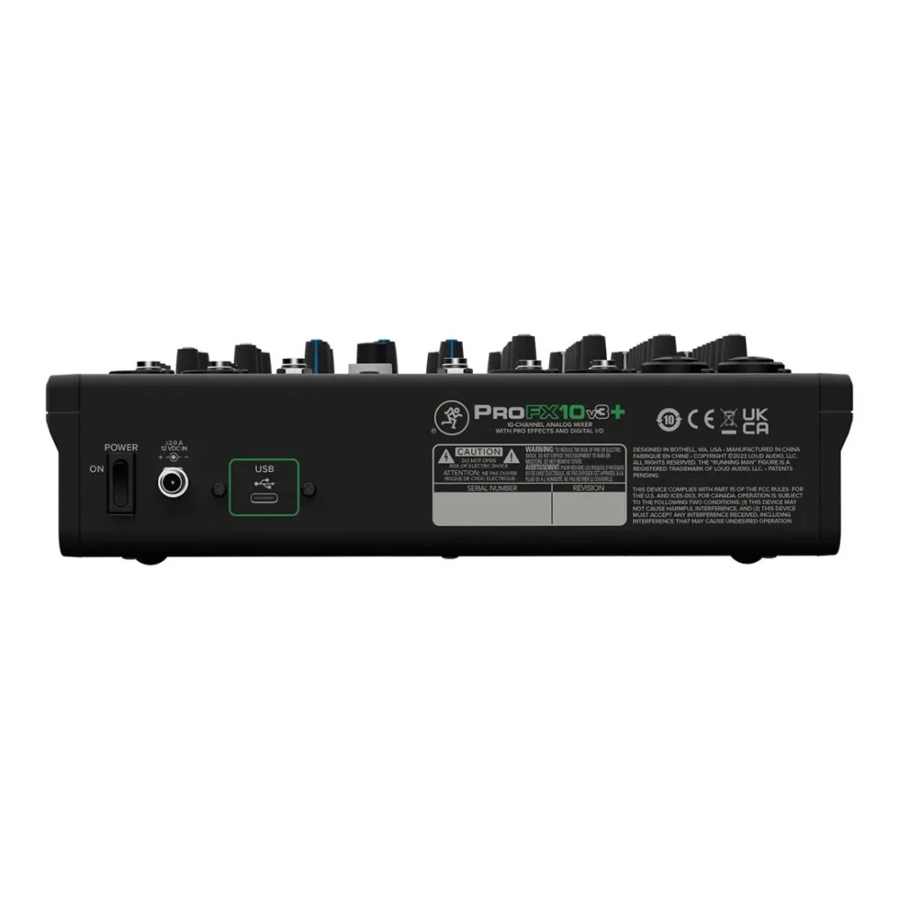Mackie Profx10v3+ มิกเซอร์ 10 ช่อง Analog Mixer พร้อมเอฟเฟกต์ Gigfx+ และ Usb-C Recording สำหรับสตูดิโอ ไลฟ์สตรีม และพอดแคสต์ Mackie Profx10v3+ มิกเซอร์ 10 ช่อง Analog Mixer พร้อมเอฟเฟกต์ Gigfx+ และ Usb-C Recording สำหรับสตูดิโอ ไลฟ์สตรีม และพอดแคสต์