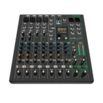 Mackie Profx10v3+ มิกเซอร์ 10 ช่อง Analog Mixer พร้อมเอฟเฟกต์ Gigfx+ และ Usb-C Recording สำหรับสตูดิโอ ไลฟ์สตรีม และพอดแคสต์