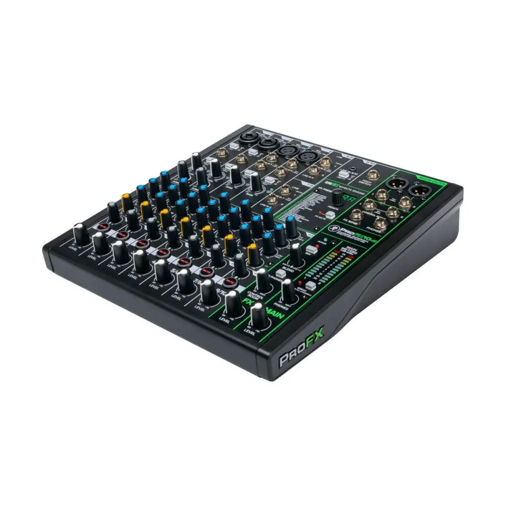 Mackie Profx10v3 มิกเซอร์ 10 ช่อง Professional Effects Mixer พร้อม Usb Recording สำหรับสตูดิโอ ไลฟ์สตรีม และงานแสดงสด Mackie Profx10v3 มิกเซอร์ 10 ช่อง Professional Effects Mixer พร้อม Usb Recording สำหรับสตูดิโอ ไลฟ์สตรีม และงานแสดงสด