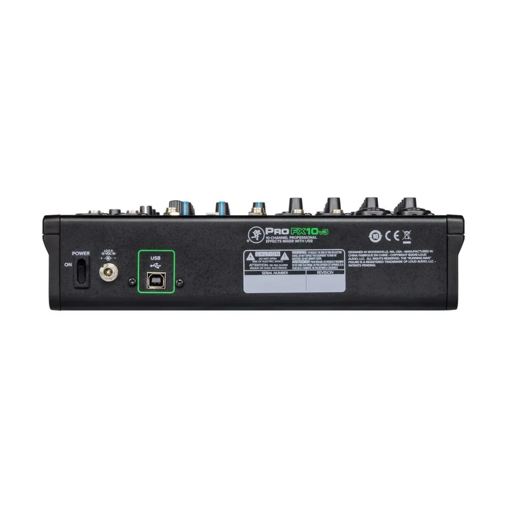 Mackie Profx10v3 มิกเซอร์ 10 ช่อง Professional Effects Mixer พร้อม Usb Recording สำหรับสตูดิโอ ไลฟ์สตรีม และงานแสดงสด Mackie Profx10v3 มิกเซอร์ 10 ช่อง Professional Effects Mixer พร้อม Usb Recording สำหรับสตูดิโอ ไลฟ์สตรีม และงานแสดงสด