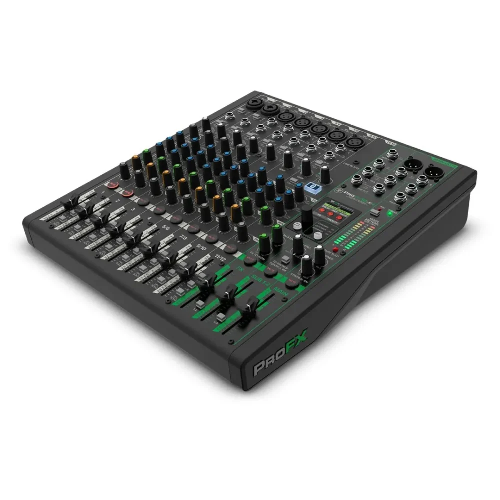 Mackie Profx12v3+ มิกเซอร์ 12 ช่อง Analog Mixer พร้อมเอฟเฟกต์ Gigfx+ และ Usb-C Recording สำหรับสตูดิโอ ไลฟ์สตรีม และพอดแคสต์ Mackie Profx12v3+ มิกเซอร์ 12 ช่อง Analog Mixer พร้อมเอฟเฟกต์ Gigfx+ และ Usb-C Recording สำหรับสตูดิโอ ไลฟ์สตรีม และพอดแคสต์