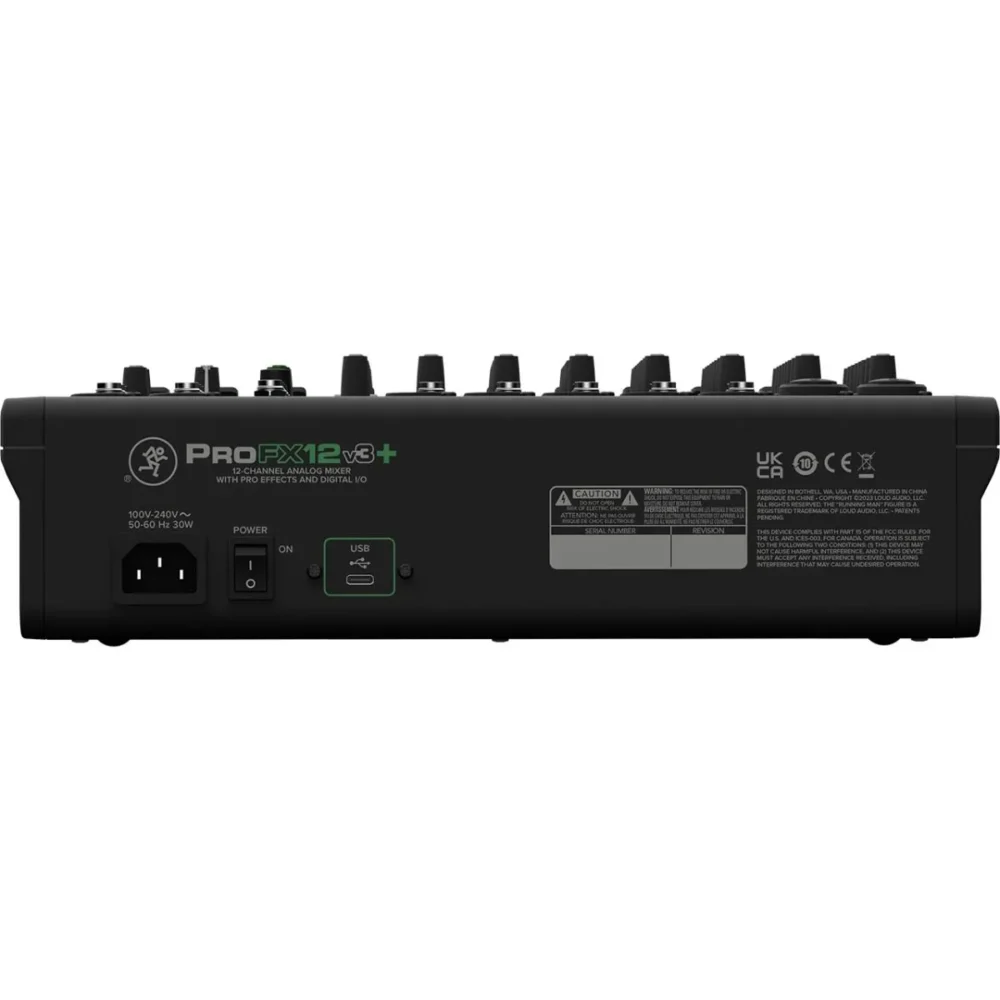 Mackie Profx12v3+ มิกเซอร์ 12 ช่อง Analog Mixer พร้อมเอฟเฟกต์ Gigfx+ และ Usb-C Recording สำหรับสตูดิโอ ไลฟ์สตรีม และพอดแคสต์ Mackie Profx12v3+ มิกเซอร์ 12 ช่อง Analog Mixer พร้อมเอฟเฟกต์ Gigfx+ และ Usb-C Recording สำหรับสตูดิโอ ไลฟ์สตรีม และพอดแคสต์