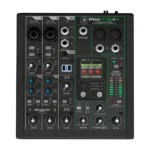 Mackie Profx6v3+ มิกเซอร์ 6 ช่อง Analog Mixer พร้อมเอฟเฟกต์และ Usb Recording สำหรับสตูดิโอ ไลฟ์สตรีม และพอดแคสต์