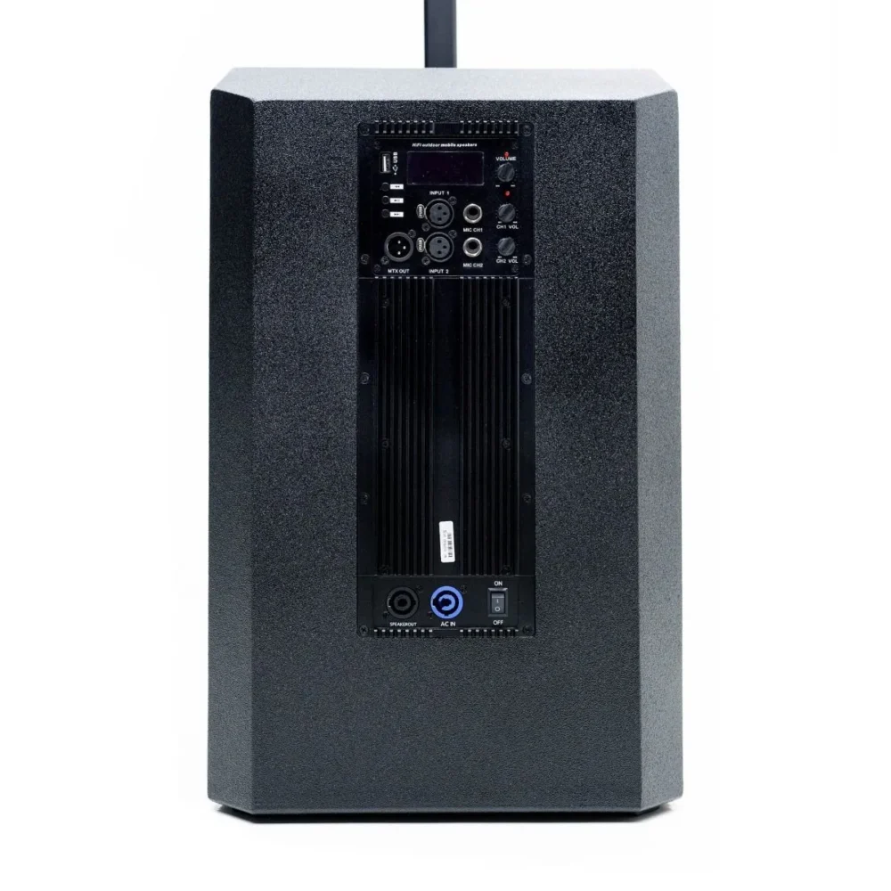 River Acoustics S12 Mkii ลำโพงแอคทีฟ 8×3.5 นิ้ว พร้อมซับ 12 นิ้ว และ Bluetooth River Acoustics S12 Mkii ลำโพงแอคทีฟ 8×3.5 นิ้ว พร้อมซับ 12 นิ้ว และ Bluetooth