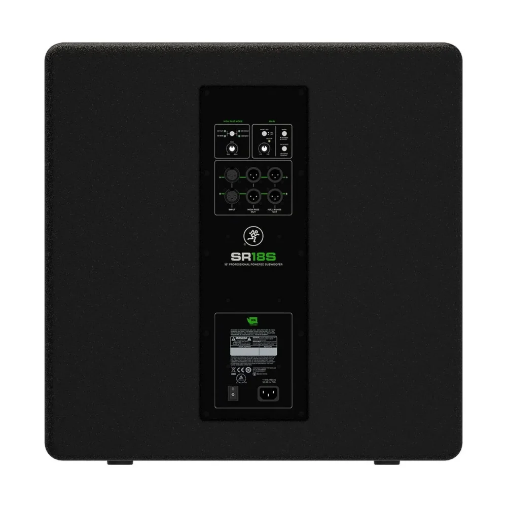 Mackie Sr18s ซับวูฟเฟอร์ Active 18 นิ้ว กำลังขับ 1600w Professional Powered Subwoofer Mackie Sr18s ซับวูฟเฟอร์ Active 18 นิ้ว กำลังขับ 1600w Professional Powered Subwoofer