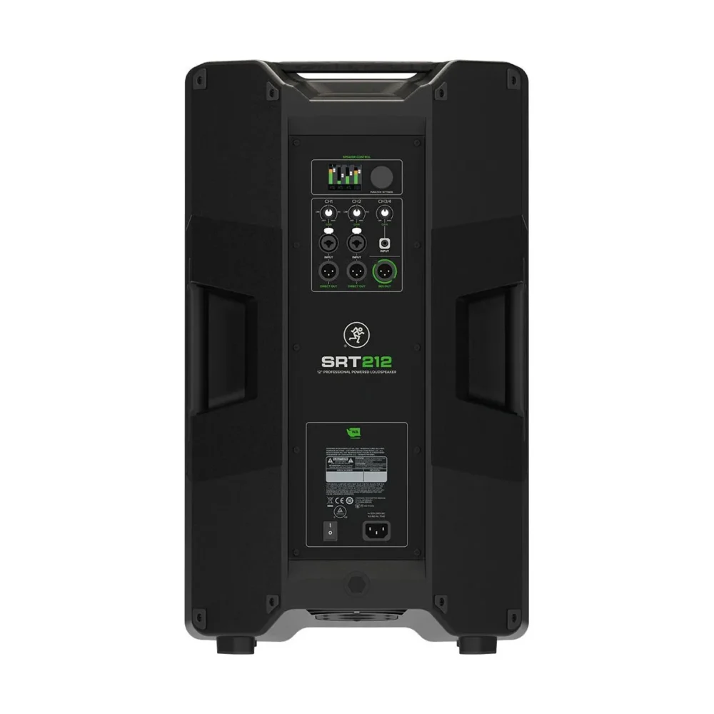 Mackie Srt212 ลำโพง Active Pa Speaker 12 นิ้ว กำลังขับ 1600w พร้อม Dsp และ Bluetooth Mackie Srt212 ลำโพง Active Pa Speaker 12 นิ้ว กำลังขับ 1600w พร้อม Dsp และ Bluetooth