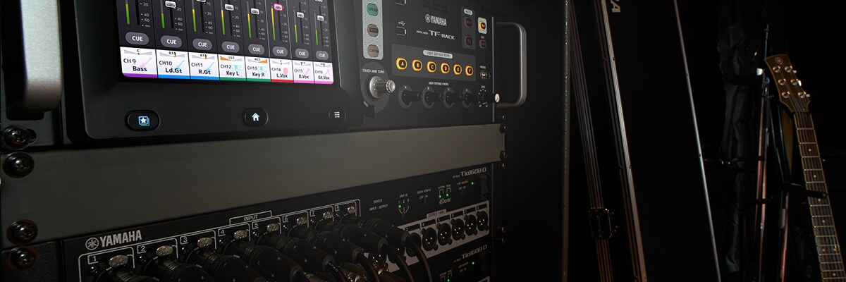 Yamaha Tf-Rack มิกเซอร์ดิจิตอลแบบติดแร็ค 16 อินพุต