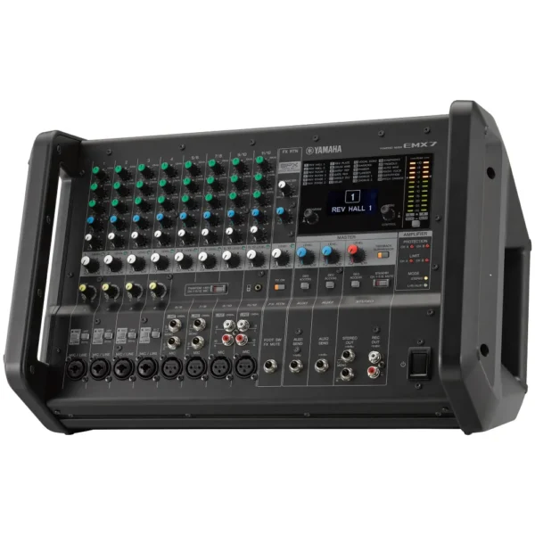 Yamaha Emx7 เพาเวอร์มิกเซอร์ 12 แชนแนล กำลังขับ 710w+710w