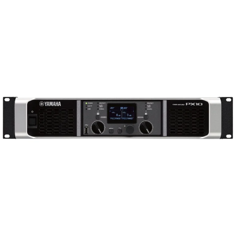 Yamaha Px10 เพาเวอร์แอมป์ 1000w คลาส D ขนาด 2u มี Dsp ในตัว