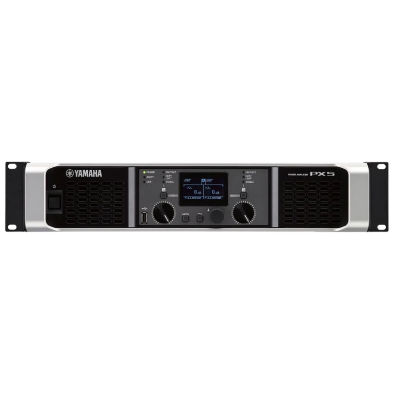 Yamaha Px5 เพาเวอร์แอมป์ 500w คลาส D ขนาด 2u มี Dsp ในตัว