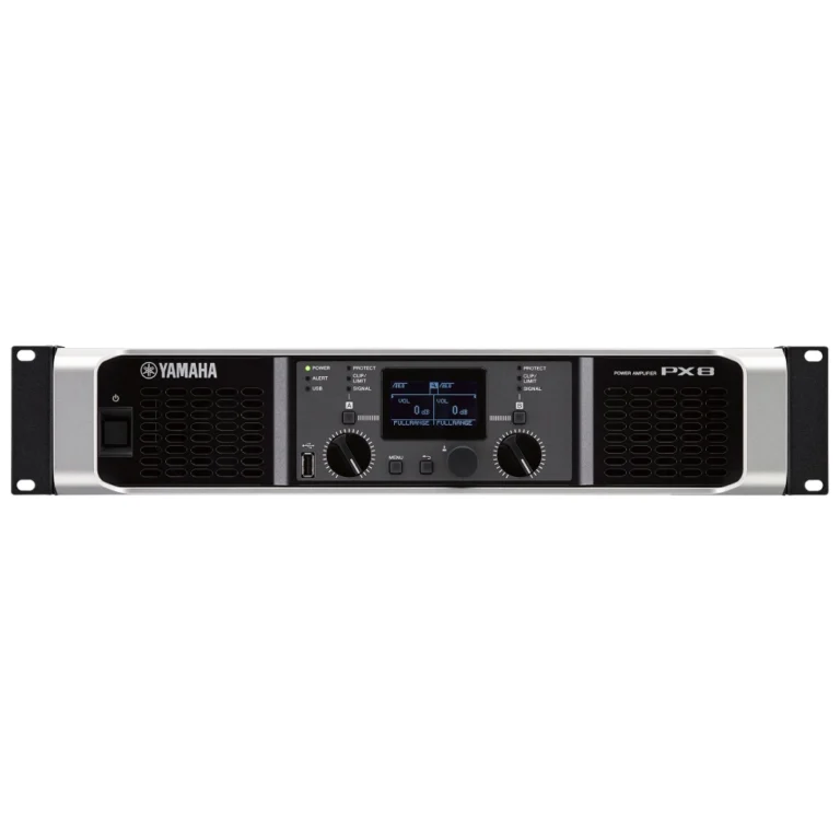 Yamaha Px8 เพาเวอร์แอมป์ 800w คลาส D ขนาด 2u มี Dsp ในตัว