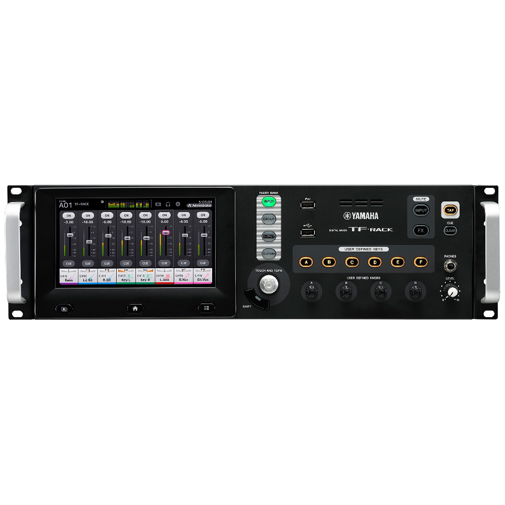 Yamaha Tf-Rack มิกเซอร์ดิจิตอลแบบติดแร็ค 16 อินพุต Yamaha Tf-Rack มิกเซอร์ดิจิตอลแบบติดแร็ค 16 อินพุต