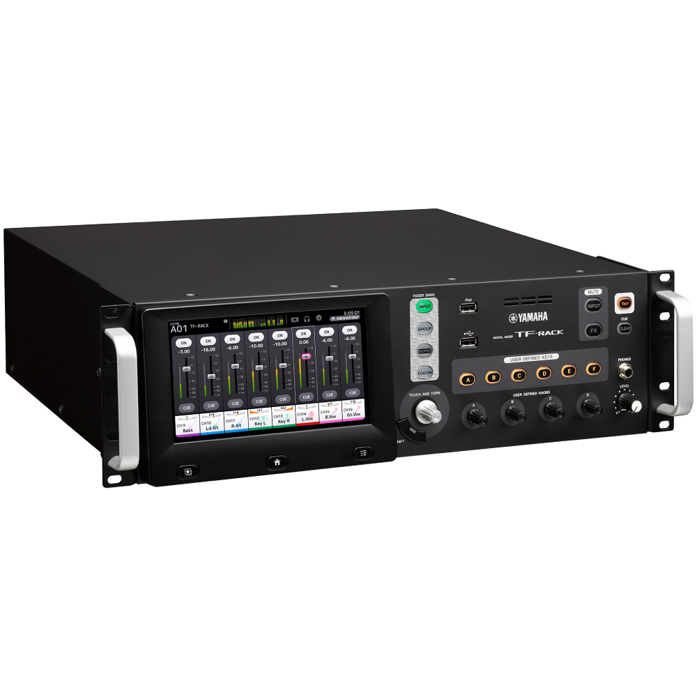 Yamaha Tf-Rack มิกเซอร์ดิจิตอลแบบติดแร็ค 16 อินพุต Yamaha Tf-Rack มิกเซอร์ดิจิตอลแบบติดแร็ค 16 อินพุต