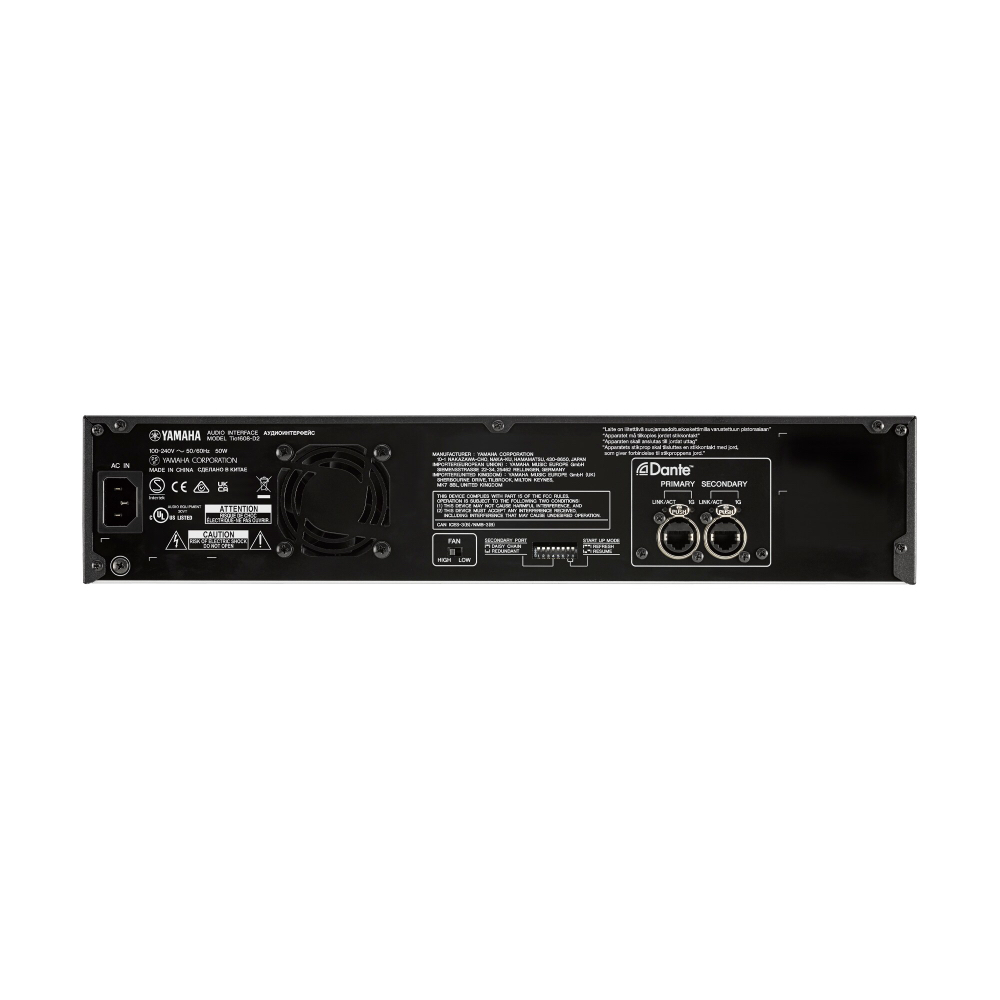 Yamaha Tio1608-D2 สเตจบ็อกซ์ 16-In / 8-Out พร้อม Dante Yamaha Tio1608-D2 สเตจบ็อกซ์ 16-In / 8-Out พร้อม Dante