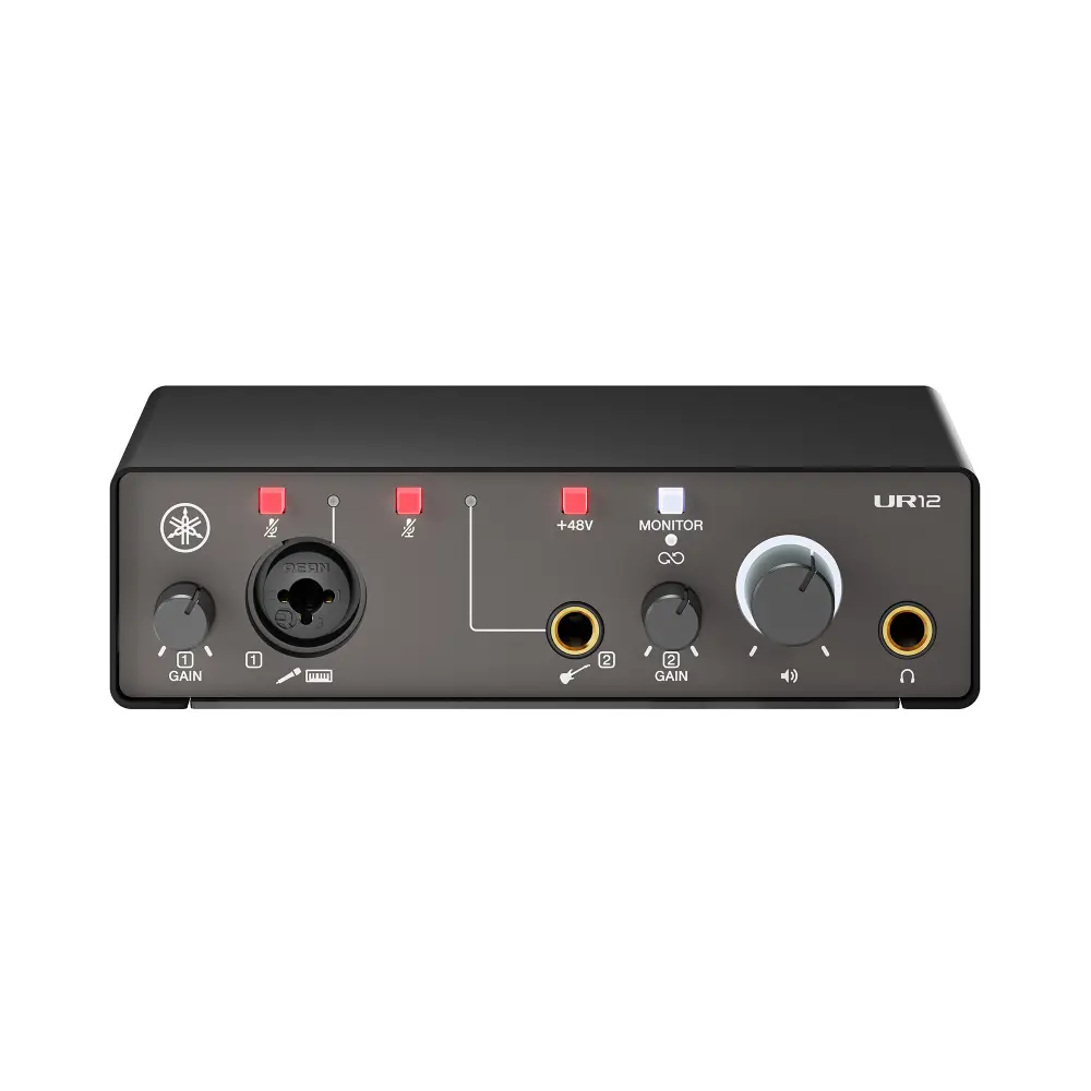 Yamaha Ur12mk3 อินเทอร์เฟซเสียงแบบ Usb-C 2-In / 2-Out Yamaha Ur12mk3 อินเทอร์เฟซเสียงแบบ Usb-C 2-In / 2-Out