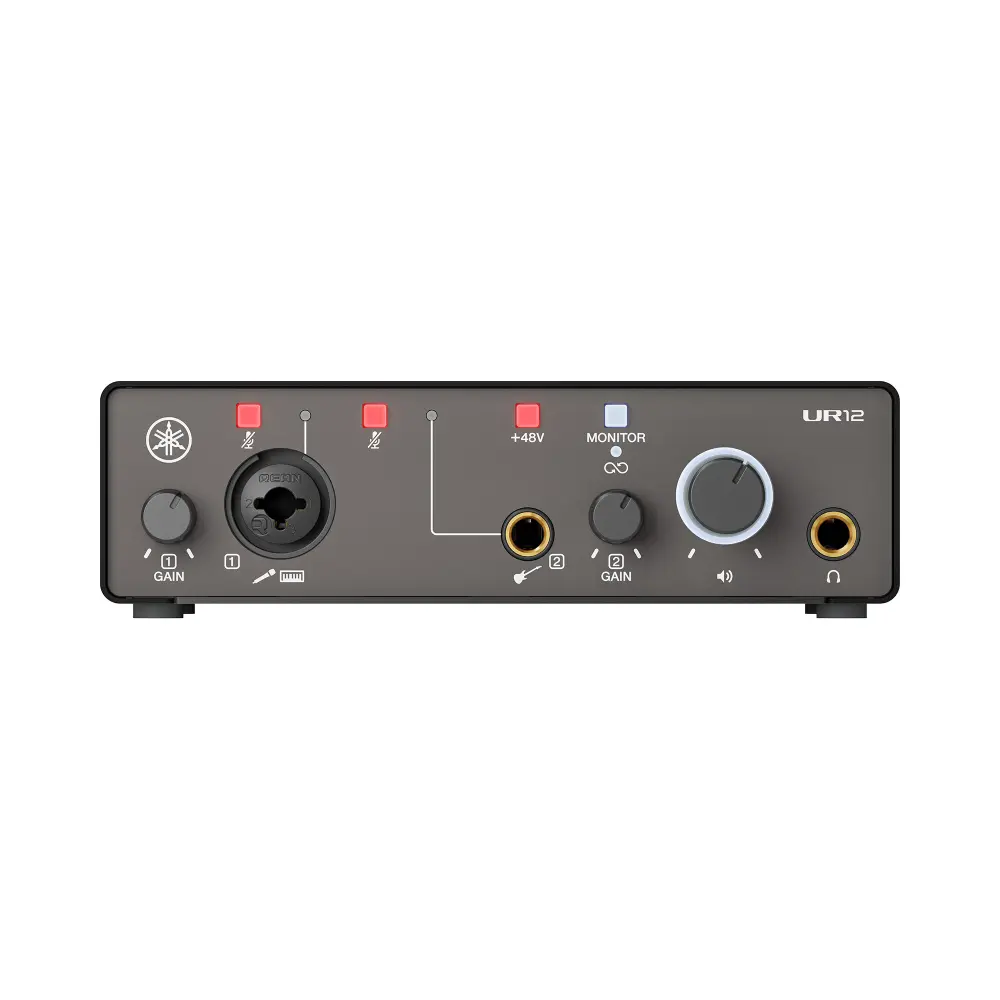 Yamaha Ur12mk3 อินเทอร์เฟซเสียงแบบ Usb-C 2-In / 2-Out Yamaha Ur12mk3 อินเทอร์เฟซเสียงแบบ Usb-C 2-In / 2-Out