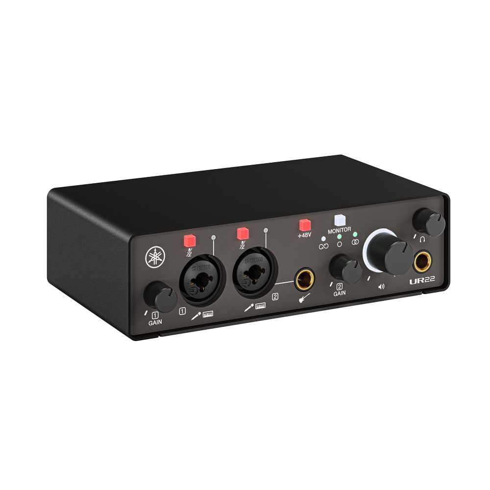 Yamaha Ur22mk3 อินเทอร์เฟซเสียงแบบ Usb-C 2-In / 2-Out - Black Yamaha Ur22mk3 อินเทอร์เฟซเสียงแบบ Usb-C 2-In / 2-Out - Black