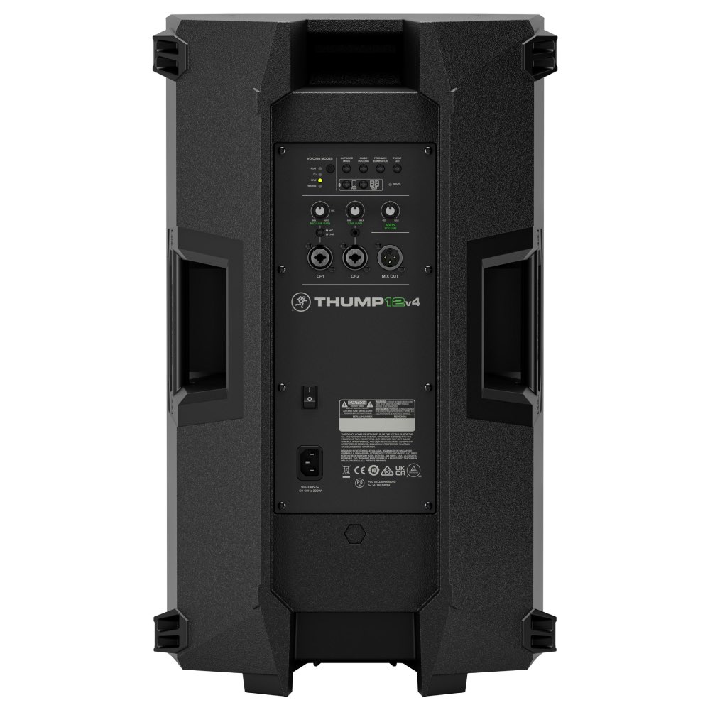 Mackie Thump2v4 ลำโพง Pa 12 นิ้ว 1400w มี Dsp และ Bluetooth Mackie Thump2v4 ลำโพง Pa 12 นิ้ว 1400w มี Dsp และ Bluetooth