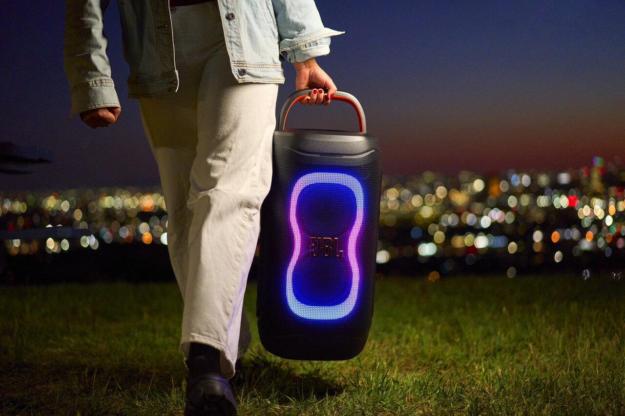 Jbl Partybox 130 ลำโพงปาร์ตี้ล้อลาก 200w พร้อม Ai Sound Boost