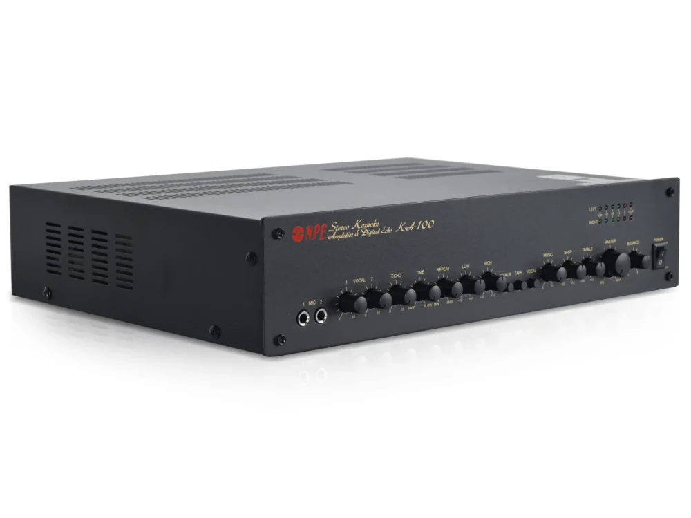 Npe Ka-100b แอมป์คาราโอเกะ 2x70w พร้อม Echo Control Npe Ka-100b แอมป์คาราโอเกะ 2x70w พร้อม Echo Control