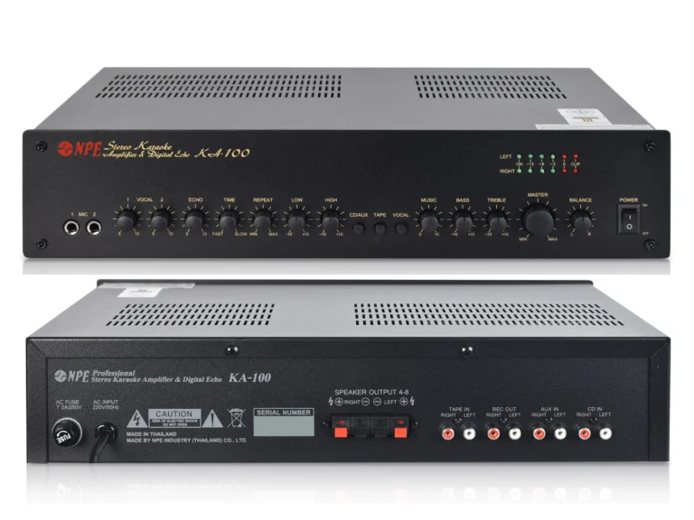 Npe Ka-100b แอมป์คาราโอเกะ 2x70w พร้อม Echo Control