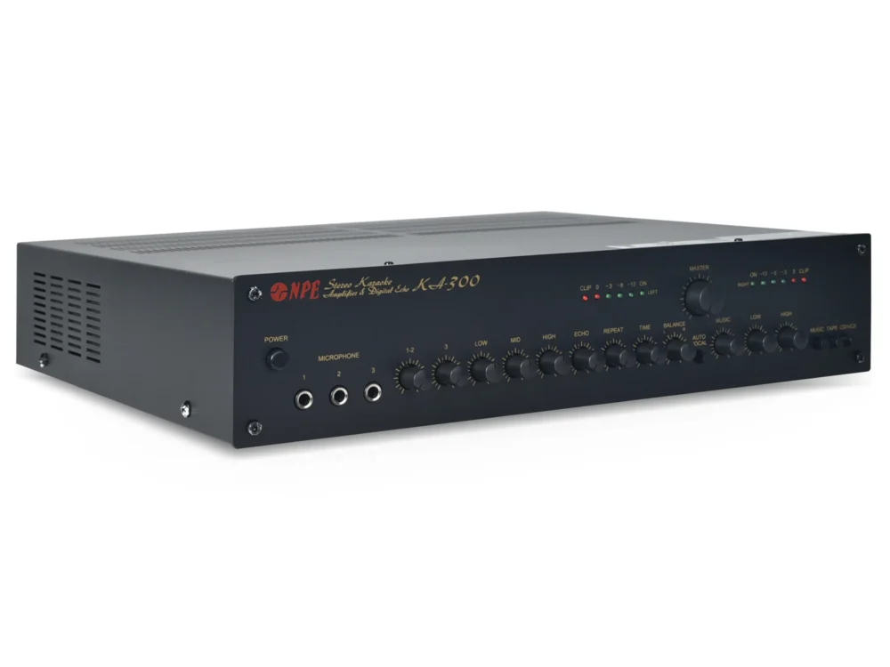 Npe Ka-300b แอมป์คาราโอเกะ 2x150w พร้อม Echo Control Npe Ka-300b แอมป์คาราโอเกะ 2x150w พร้อม Echo Control