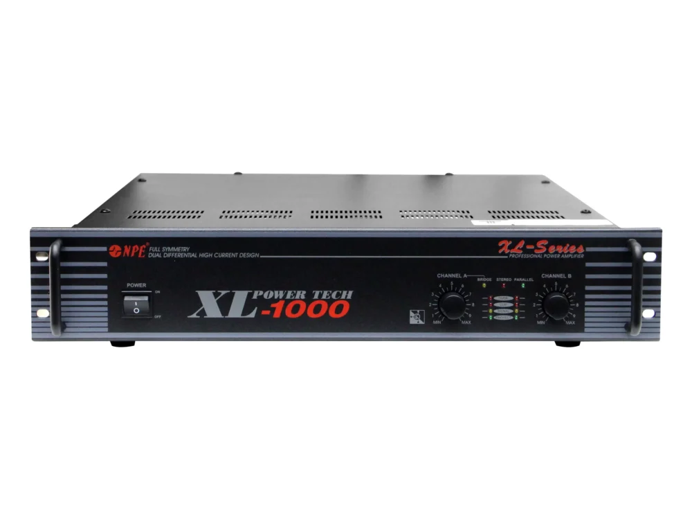 Npe Xl-1000 เพาเวอร์แอมป์ 2x450w Class Ab Stereo Power Amplifier Npe Xl-1000 เพาเวอร์แอมป์ 2x450w Class Ab Stereo Power Amplifier